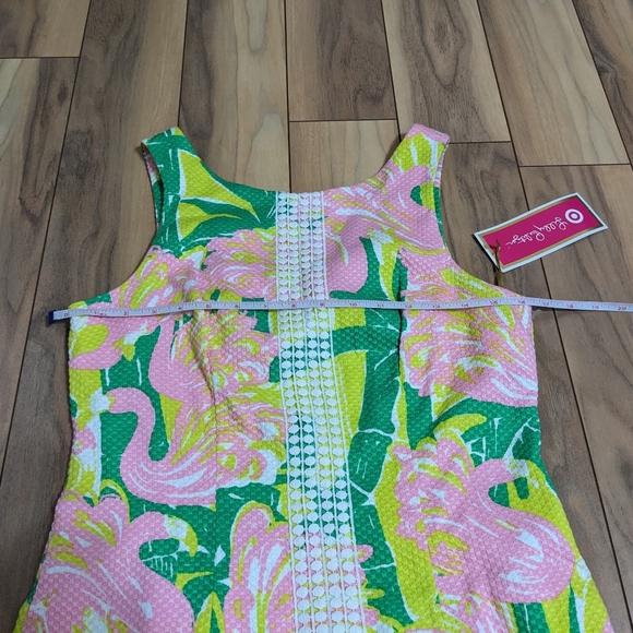 NWT! Lilly Pulitzer Target Flamingo Fan Dance Shift Dress Size 6 - Picture 7 of 15